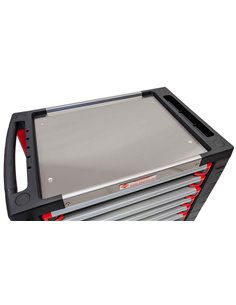 AIRPRESS Carro de 217 herramientas 7 cajones con encimera de metal 2