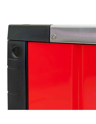 AIRPRESS Carro de 217 herramientas 7 cajones con encimera de metal