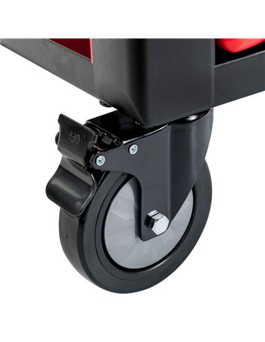 AIRPRESS Carro de 217 herramientas 7 cajones con encimera de metal