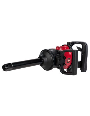 AIRPRESS Llave de impacto neumática ligera 4150 Nm 1" 282 l/min con eje largo