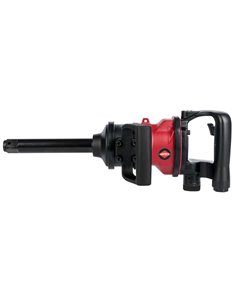 AIRPRESS Llave de impacto neumática ligera 4150 Nm 1" 282 l/min con eje largo 2