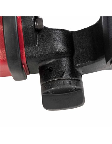 AIRPRESS Llave de impacto neumática ligera 4150 Nm 1" 282 l/min con eje largo