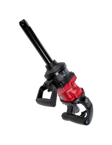 AIRPRESS Llave de impacto neumática ligera 4150 Nm 1" 282 l/min con eje largo