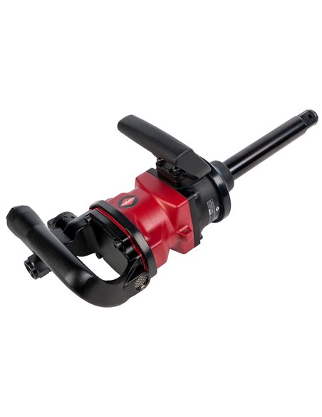AIRPRESS Llave de impacto neumática ligera 4150 Nm 1" 282 l/min con eje largo