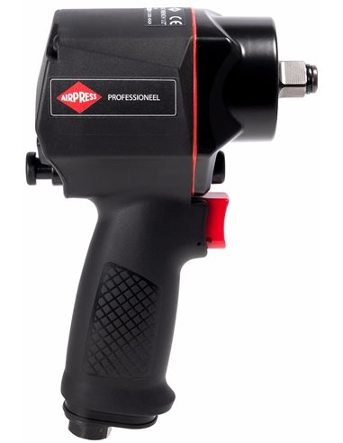 AIRPRESS Llave de impacto neumática 949 Nm 1/2" +/- 225 l/min con enchufe de pezón