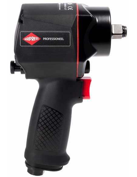 AIRPRESS Llave de impacto neumática 949 Nm 1/2" +/- 225 l/min con enchufe de pezón