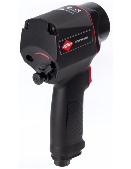 AIRPRESS Llave de impacto neumática 949 Nm 1/2" +/- 225 l/min con enchufe de pezón