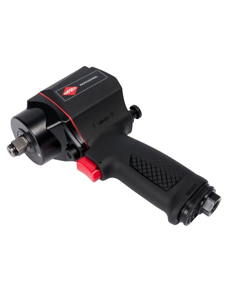 AIRPRESS Llave de impacto neumática 949 Nm 1/2" +/- 225 l/min con enchufe de pezón