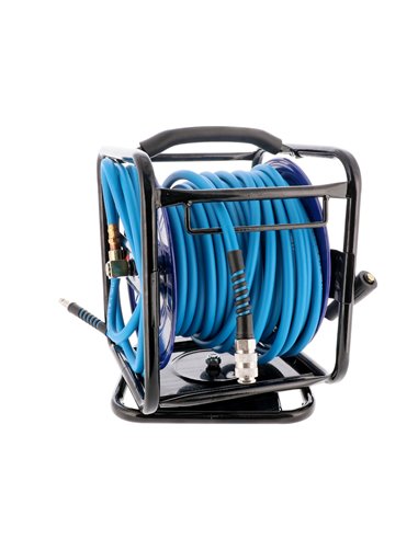 AIRPRESS Enrollador de manguera de aire 30 m 12 x 8 mm 15 bar