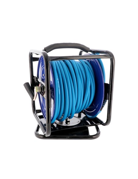 AIRPRESS Enrollador de manguera de aire 30 m 12 x 8 mm 15 bar