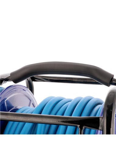 AIRPRESS Enrollador de manguera de aire 30 m 12 x 8 mm 15 bar
