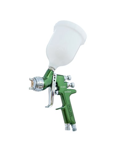 AIRPRESS Pistola de pintura 2 bar 1.2 mm boquilla 600 ml vaso