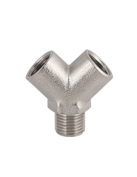 AIRPRESS Acoplamiento en Y 1/4" macho y 2x hembra