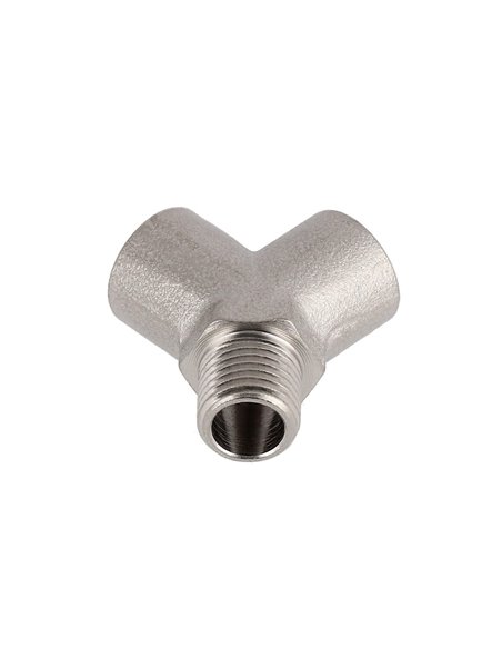 AIRPRESS Acoplamiento en Y 1/4" macho y 2x hembra