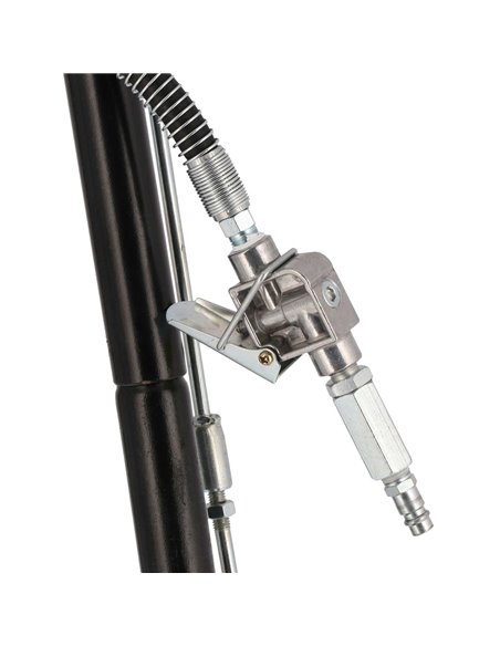 AIRPRESS Gato de carretilla 35 t 535 mm de elevación alta