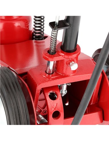 AIRPRESS Gato de carretilla 35 t 535 mm de elevación alta