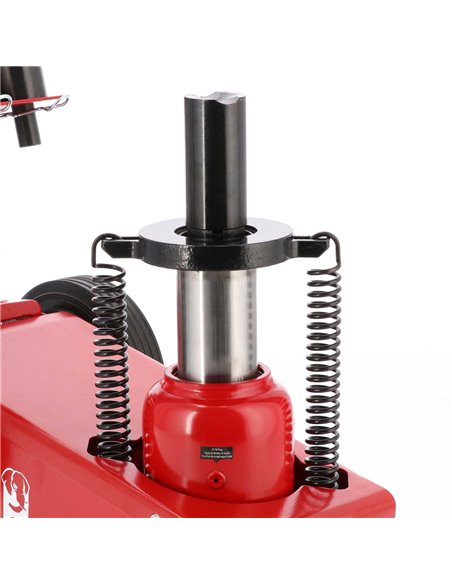 AIRPRESS Gato de carretilla 35 t 535 mm de elevación alta