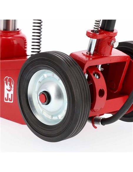 AIRPRESS Gato de carretilla 35 t 535 mm de elevación alta