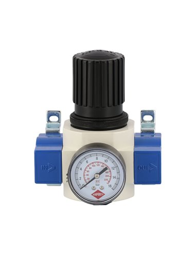 AIRPRESS Válvula reductora de presión 1/4" 15 bar