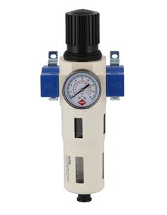 AIRPRESS Separador de aceite/agua y válvula reductora de presión 3/4" 15 bar