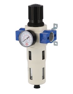 AIRPRESS Separador de aceite/agua y válvula reductora de presión 1" 15 bar 2