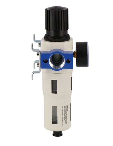 AIRPRESS Separador de aceite/agua y válvula reductora de presión 1" 15 bar