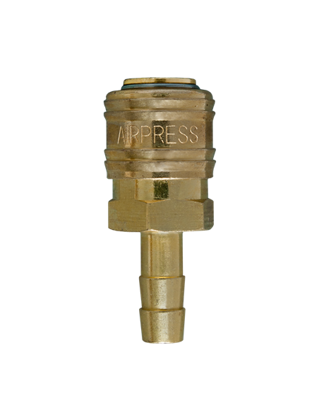 AIRPRESS Acoplamiento rápido Euro 10 mm conexión con manguera