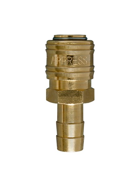 AIRPRESS Acoplamiento rápido Euro 12 mm conexión con manguera