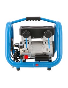 AIRPRESS Compresor de aire silencioso sin aceite LMO 4-170 10 bar 1.5 CV 136 l/min 4 l 2