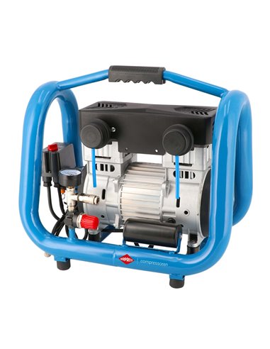 AIRPRESS Compresor de aire silencioso sin aceite LMO 4-170 10 bar 1.5 CV 136 l/min 4 l