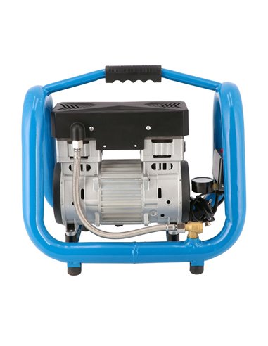 AIRPRESS Compresor de aire silencioso sin aceite LMO 4-170 10 bar 1.5 CV 136 l/min 4 l