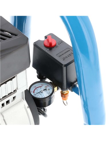 AIRPRESS Compresor de aire silencioso sin aceite LMO 4-170 10 bar 1.5 CV 136 l/min 4 l