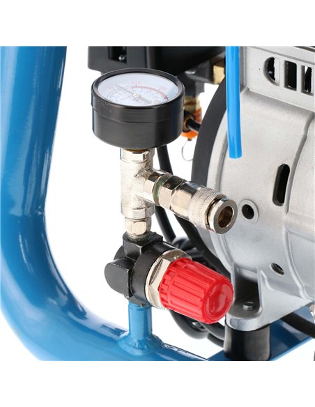 AIRPRESS Compresor de aire silencioso sin aceite LMO 4-170 10 bar 1.5 CV 136 l/min 4 l