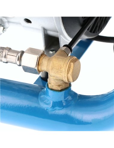 AIRPRESS Compresor de aire silencioso sin aceite LMO 4-170 10 bar 1.5 CV 136 l/min 4 l