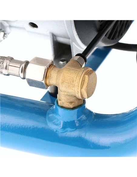 AIRPRESS Compresor de aire silencioso sin aceite LMO 4-170 10 bar 1.5 CV 136 l/min 4 l