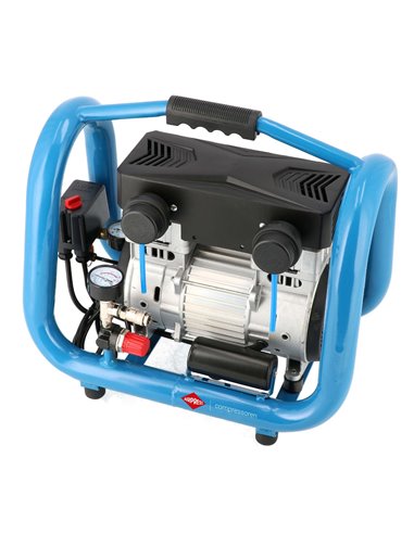 AIRPRESS Compresor de aire silencioso sin aceite LMO 4-170 10 bar 1.5 CV 136 l/min 4 l