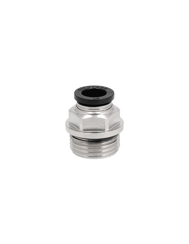 AIRPRESS Acoplamiento recto para manguera 10 mm x 1/2"