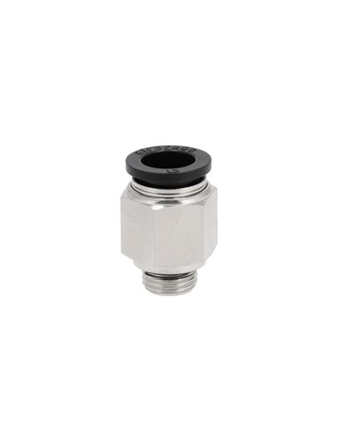AIRPRESS Acoplamiento recto para manguera 12 mm x 1/4"