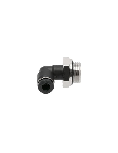 AIRPRESS Acoplamiento de codo de 90° 6 mm x 3/8"