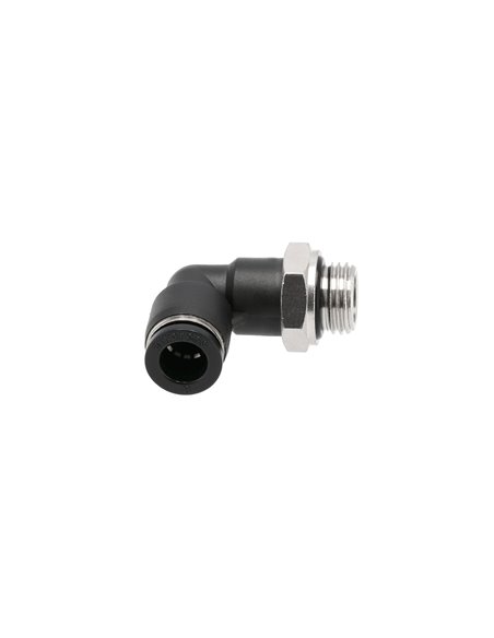 AIRPRESS Acoplamiento de codo de 90° 8 mm x 1/4"