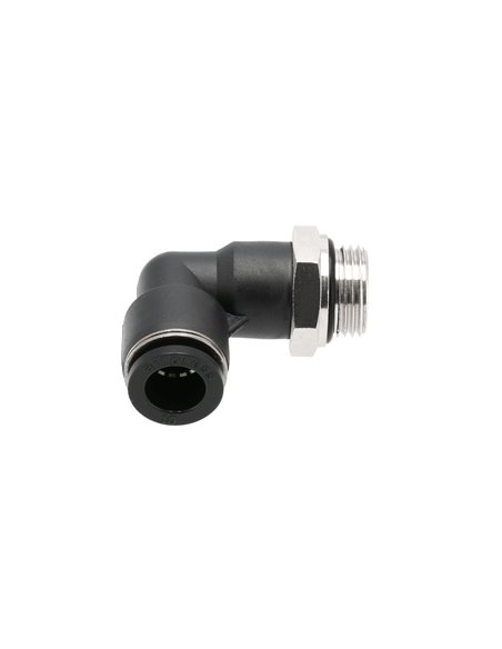 AIRPRESS Acoplamiento de codo de 90° 10 mm x 3/8"