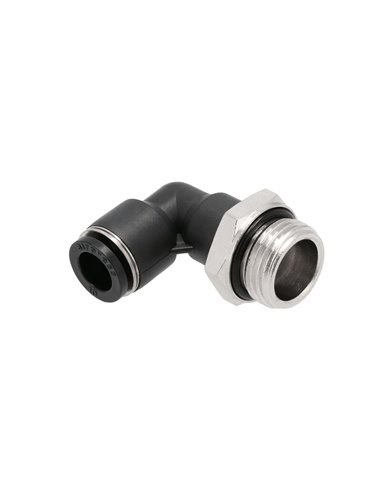 AIRPRESS Acoplamiento de codo de 90° 10 mm x 1/2"