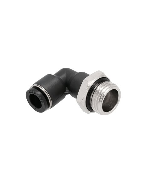 AIRPRESS Acoplamiento de codo de 90° 10 mm x 1/2"