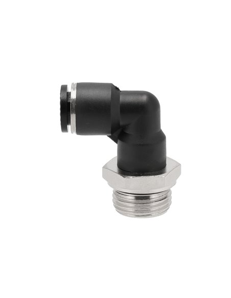 AIRPRESS Acoplamiento de codo de 90° 10 mm x 1/2"