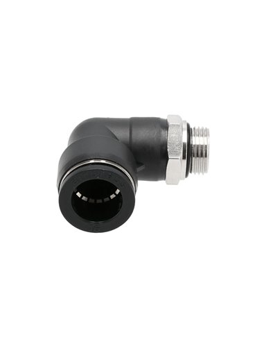 AIRPRESS Acoplamiento de codo de 90° 16 mm x 3/8"