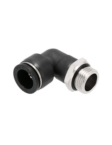AIRPRESS Acoplamiento de codo de 90° 16 mm x 1/2"