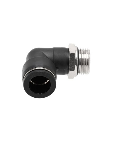 AIRPRESS Acoplamiento de codo de 90° 16 mm x 1/2"