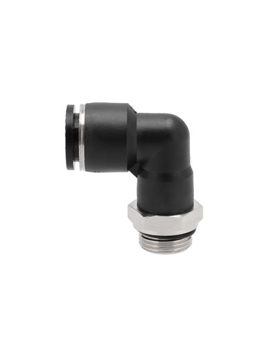 AIRPRESS Codo de conexión rápido 90° 12 mm x 3/8 "
