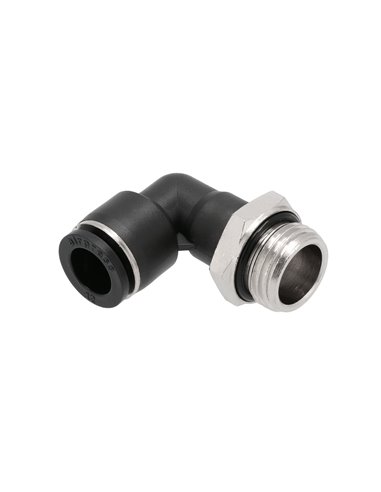 AIRPRESS Codo de conexión rápido 90° 12 mm x 1/2 "