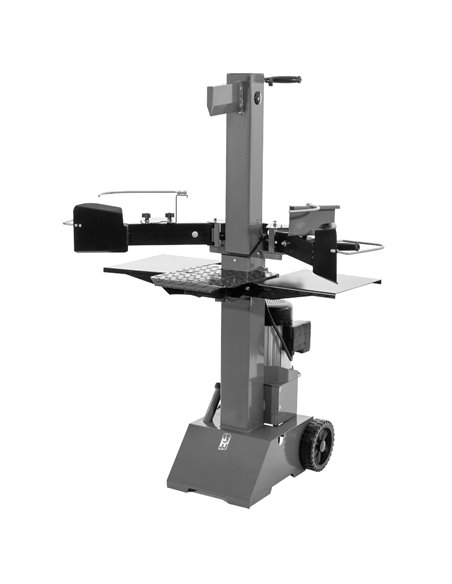AIRPRESS Cortadora de troncos de pie modelo de 8 toneladas